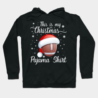 this is my christmas pajama rugby Hoodie